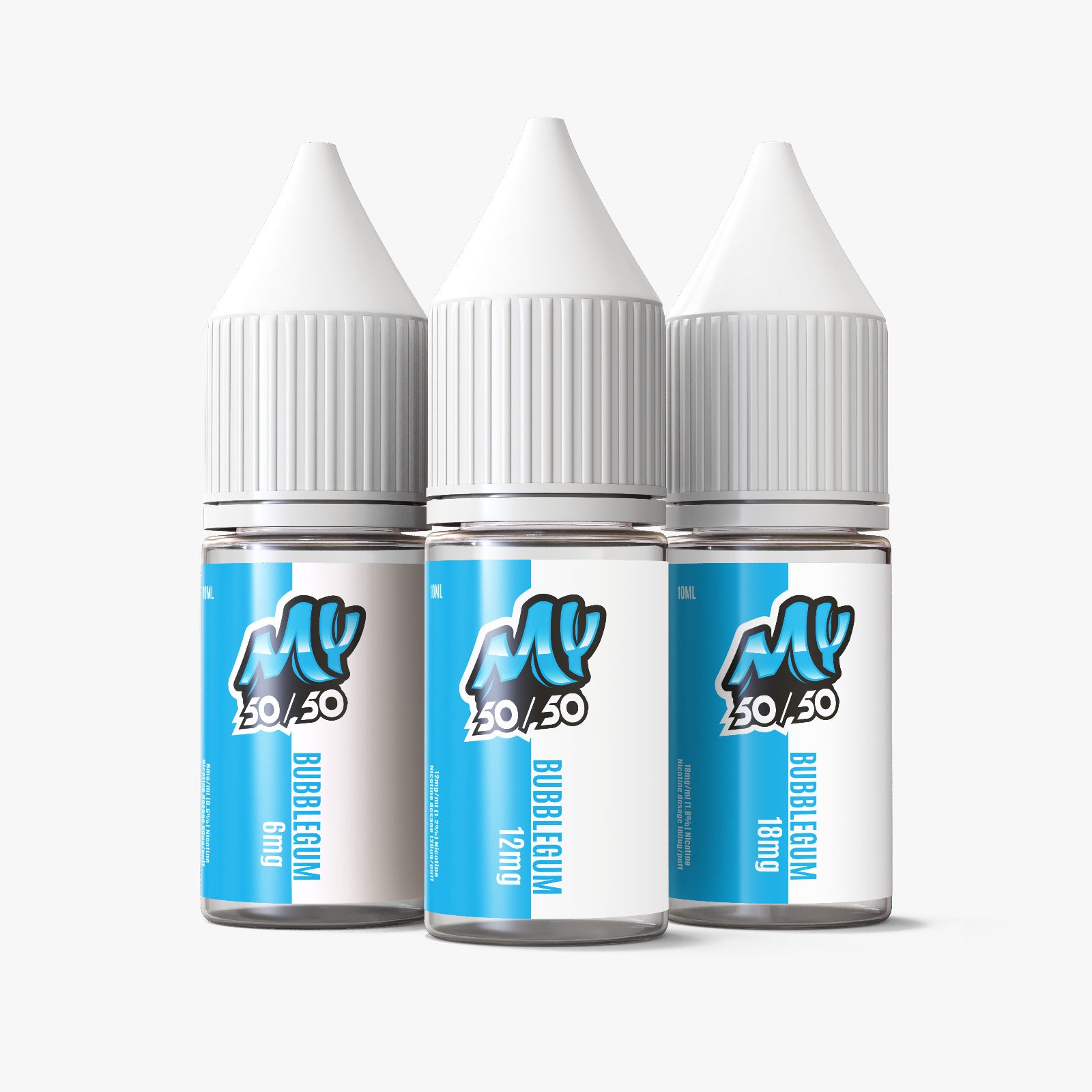 My E-Liquids 50/50 | 10ml E-Juice | 6mg 12mg 18mg | Bubblegum