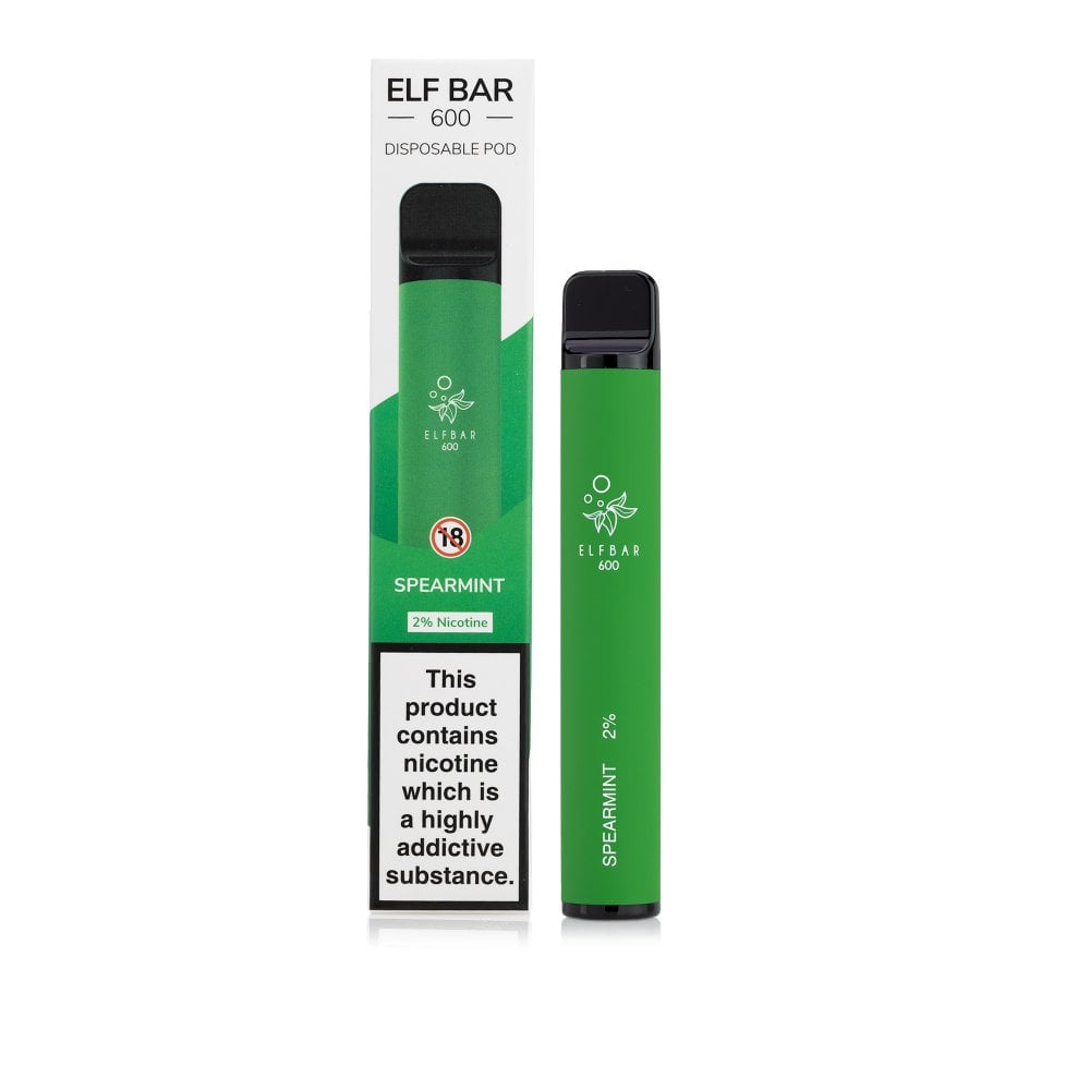 Elf Bar 600 | Disposable Pod | Spearmint