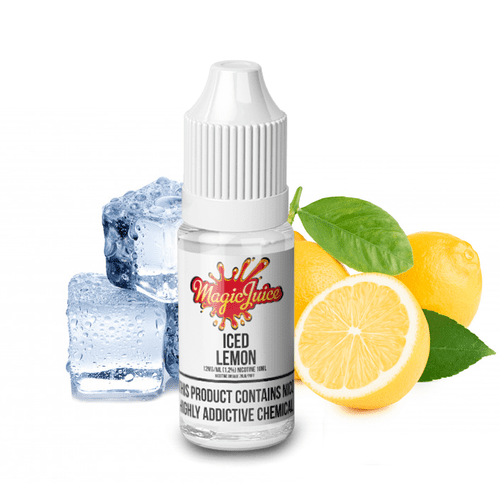 50/50 | 10ml E-Juice | 6mg 12mg 18mg | Iced Lemon