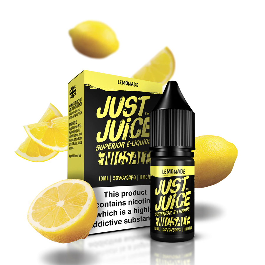 Lemonade Nic Salts By Just Juice 10ml (50VG/50PG) 5MG|11MG|20MG