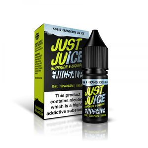 Kiwi & Cranberry on Ice Nic Salts By Just Juice 10ml (50VG/50PG) 5MG|11MG|20MG