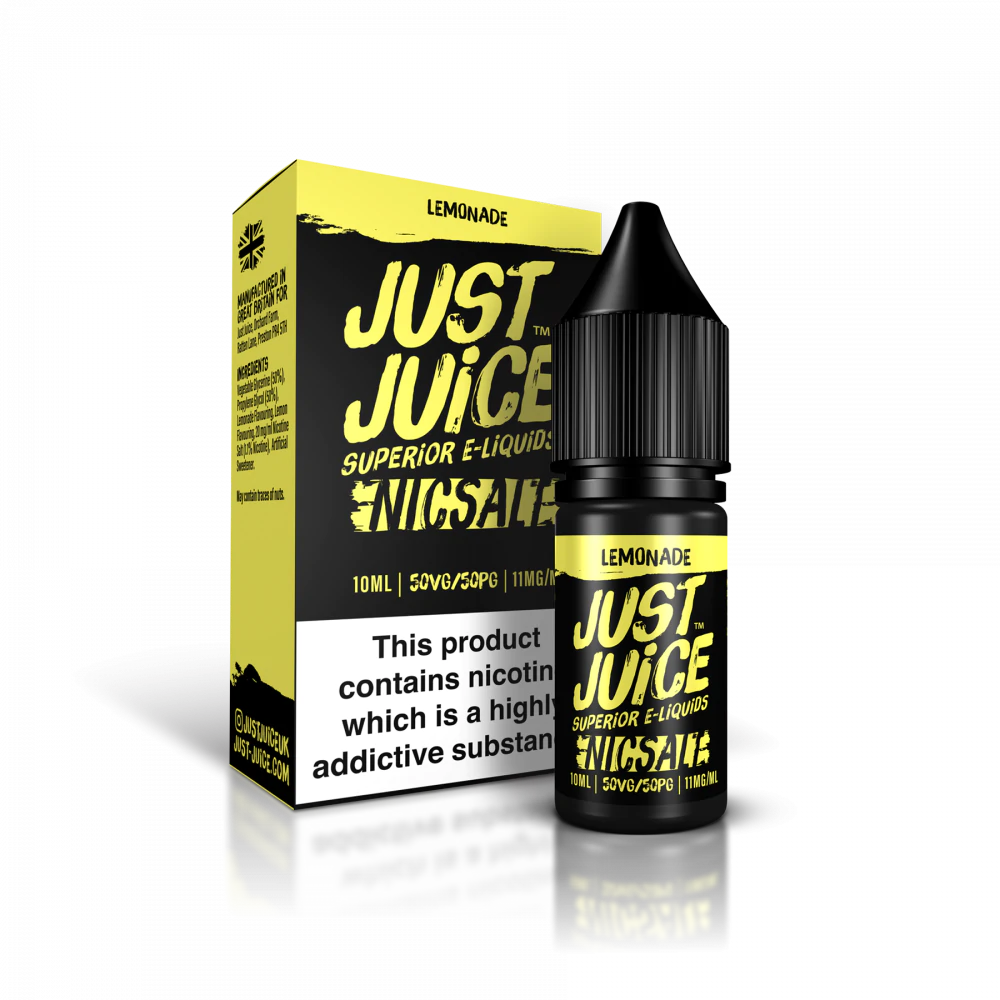 Lemonade Nic Salts By Just Juice 10ml (50VG/50PG) 5MG|11MG|20MG