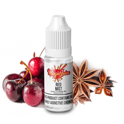 50/50 | 10ml E-Juice | 6mg 12mg 18mg | Red Mist